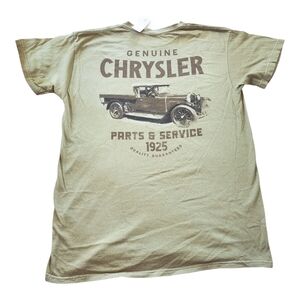 Vintage-Inspired Chrysler 1925 Vintage Car Graphic T-Shirt Men’s Small